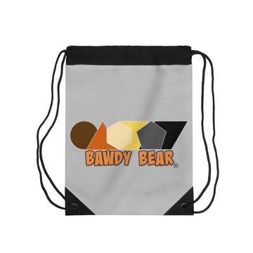 Bawdy Bear Geo Pride / Drawstring Bag